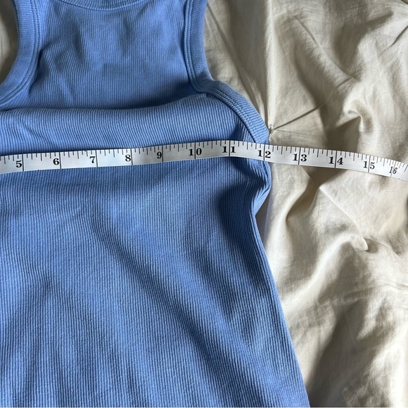 Zara Womens Small Maxi Racerback Blue Sundress - Picture 5 of 7